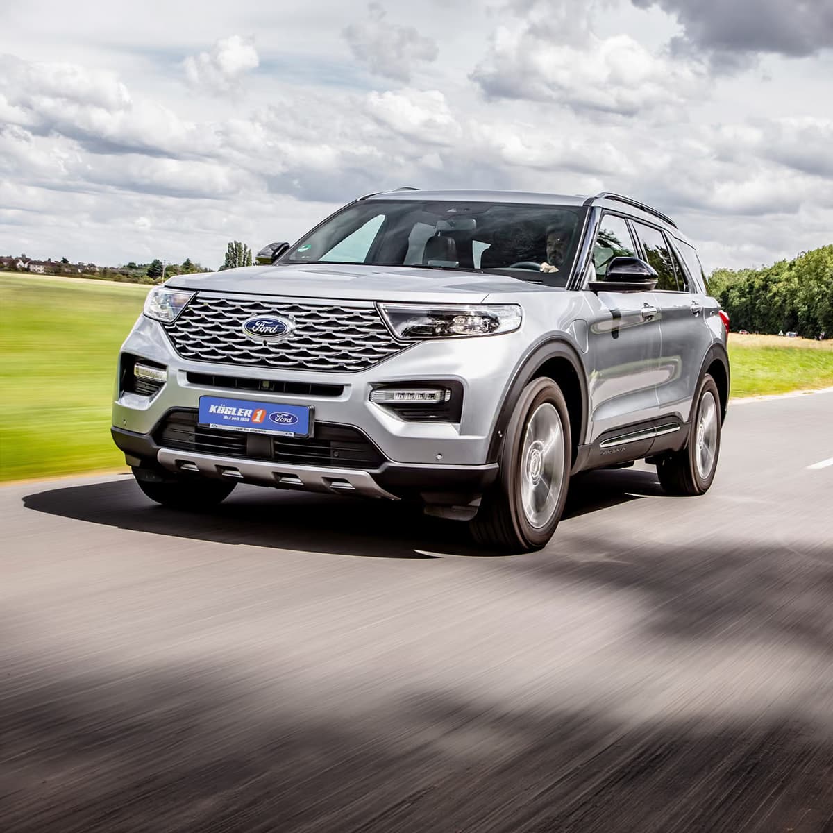 Leistungsstark, geräumig, effizient: Der Ford Explorer bei Ford Kögler