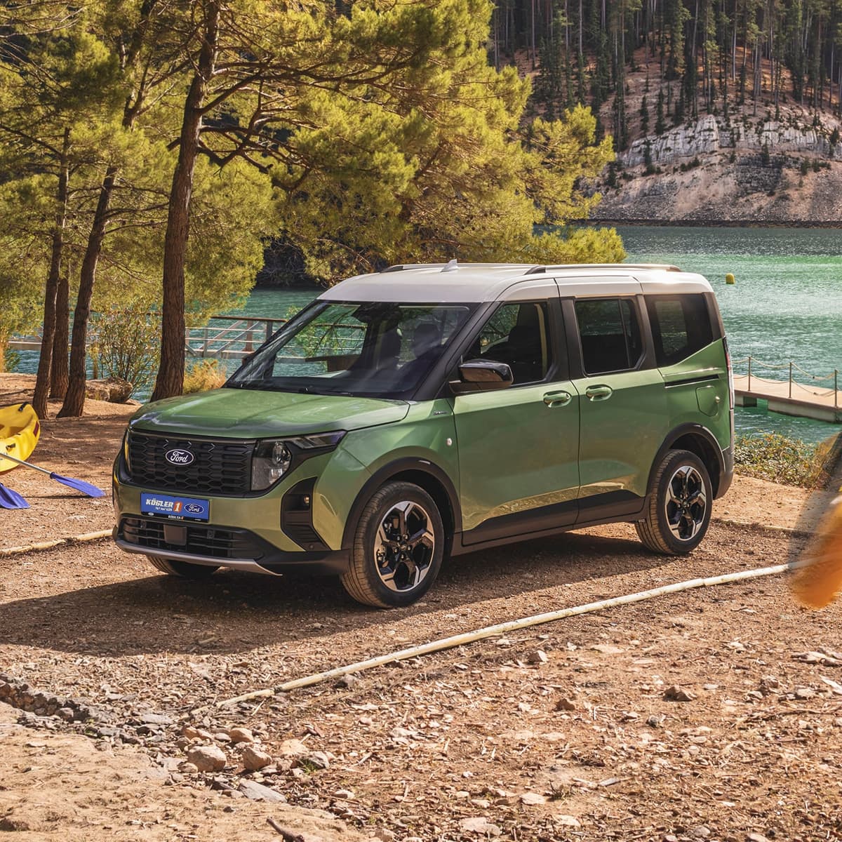 Der Ford Tourneo Courier: Kompaktvan mit Platz, Effizienz & Komfort