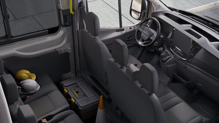 Komfort und Technologie im Fahrerbereich