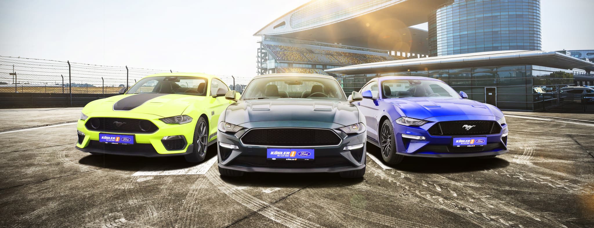 Ford_Mustang-Modelle front ansicht