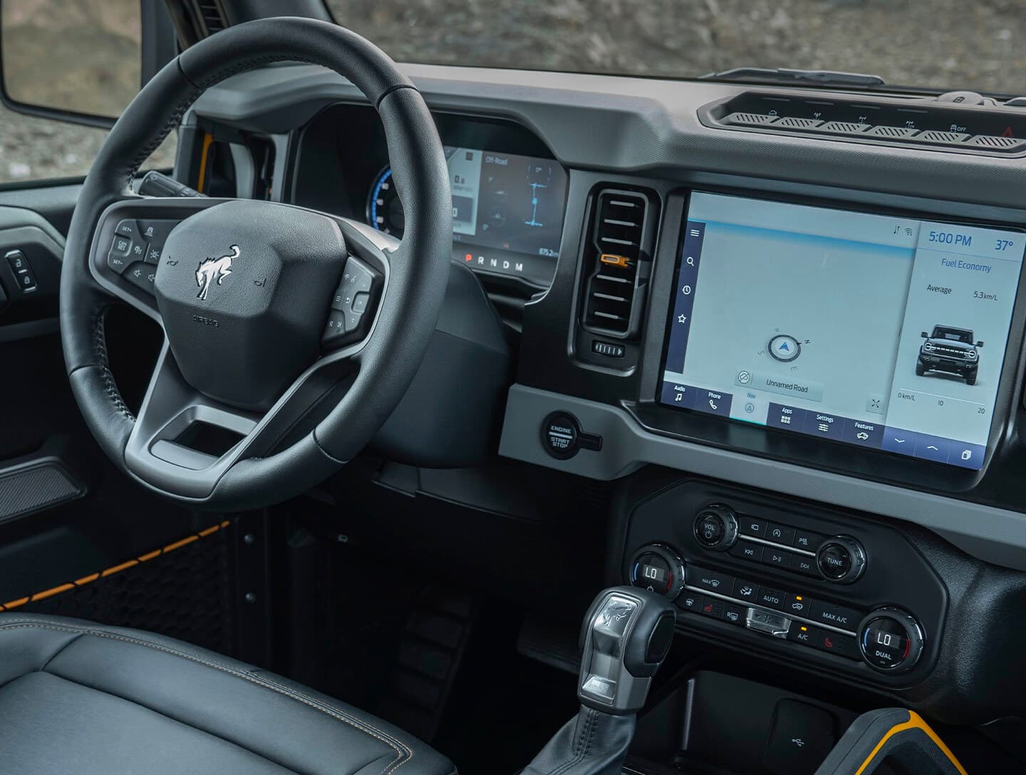 Ford Bronco Innenraum Lenkrad