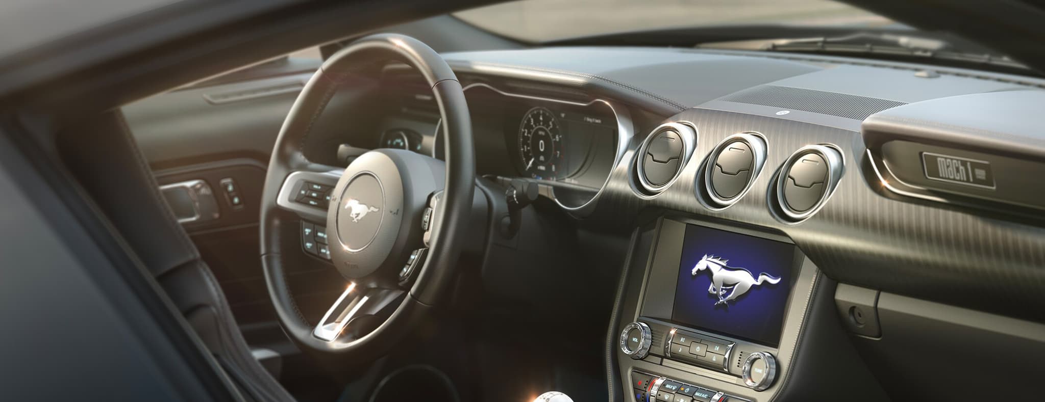 Ford Mustang Fahrerkabine Lenkrad