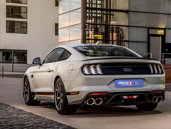 Mustang Mach-1 Heck