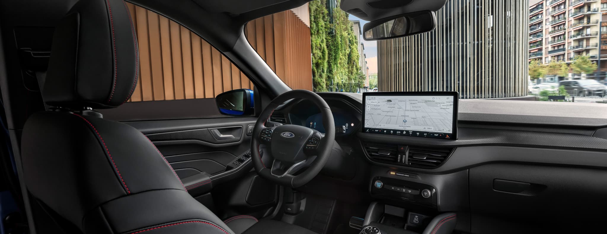 Das Interieur des Ford Kuga